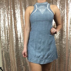 Francesca’s Collection jean dress